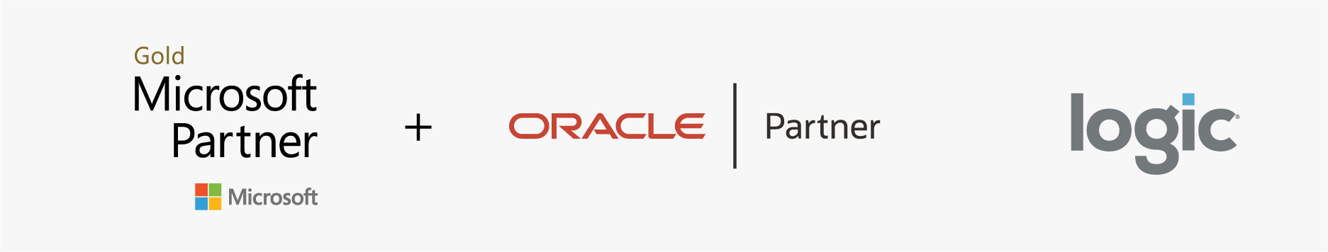 Microsoft Gold - Oracle Partner - Logic